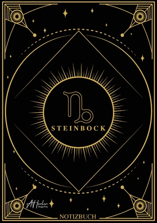 Edles Notizbuch Sternzeichen Steinbock | Designed by Alfred Herler