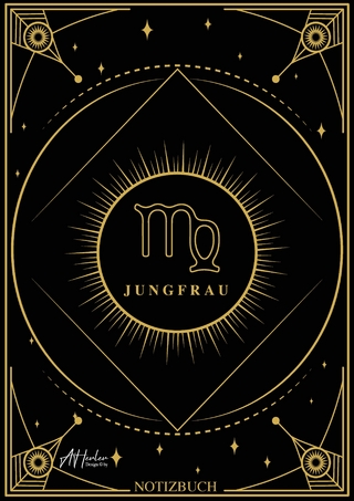 Edles Notizbuch Sternzeichen Jungfrau | Designed by Alfred Herler
