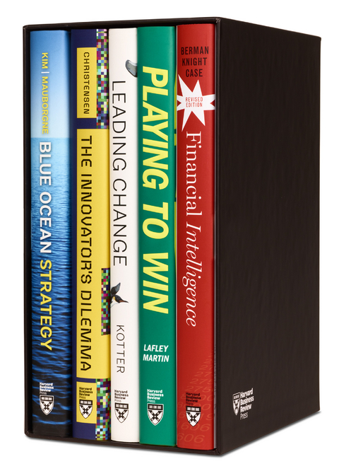 Harvard Business Review Leadership & Strategy Boxed Set (5 Books) - Harvard Business Review, John P. Kotter, Clayton M. Christensen, Ren&eacute;e A. Mauborgne, W. Chan Kim