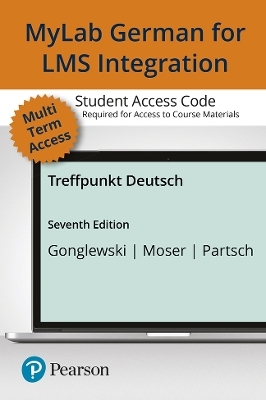 LMS MyLab German with Pearson eText Access Code (24 Months) for Treffpunkt Deutsch