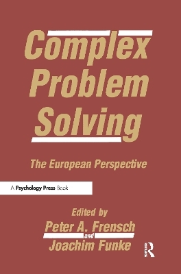 Complex Problem Solving - 