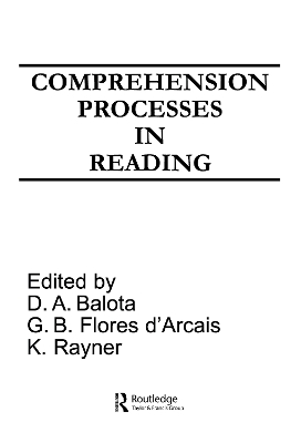 Comprehension Processes in Reading - 
