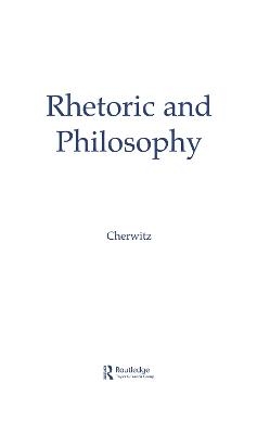 Rhetoric and Philosophy