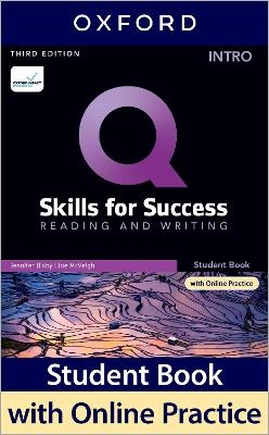 Q: Skills for Success: Intro Level: Reading and Writing Student Book with iQ Online Practice