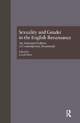 Sexuality and Gender in the English Renaissance - 