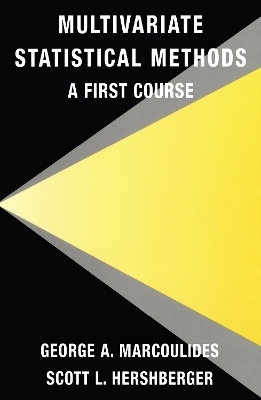 Multivariate Statistical Methods - George A. Marcoulides, Scott L. Hershberger
