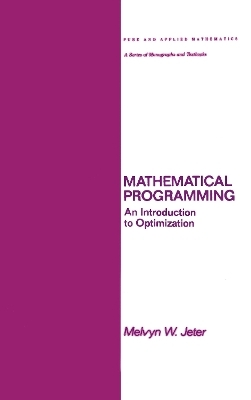 Mathematical Programming - Melvyn Jeter
