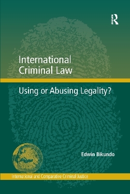 International Criminal Law