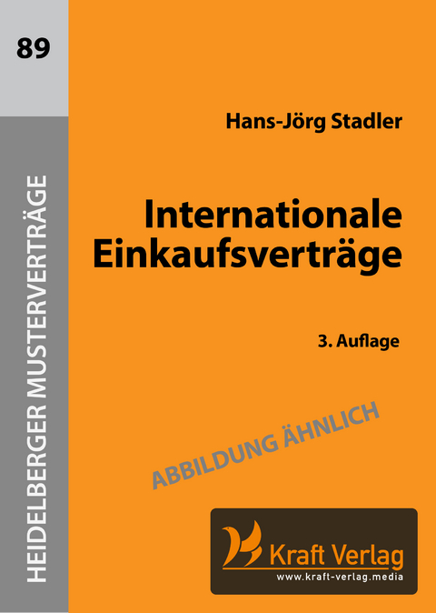 Internationale Einkaufsvertr&auml;ge - Hans-J&ouml;rg Stadler