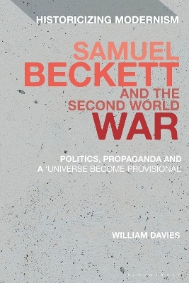 Samuel Beckett and the Second World War - Dr William Davies
