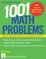 1,001 Math Problems -  Learningexpress LLC