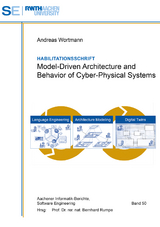 Model-Driven Architecture and Behavior of Cyber-Physical Systems - Andreas Wortmann