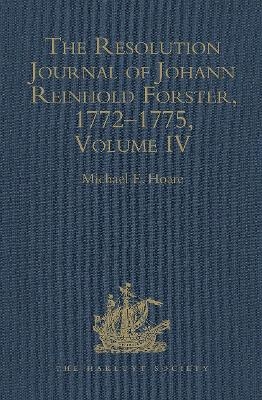 The Resolution Journal of Johann Reinhold Forster, 1772–1775