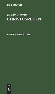 Predigten - E. Chr. Achelis