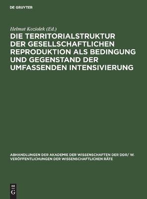 Die Territorialstruktur der gesellschaftlichen Reproduktion als Bedingung und Gegenstand der umfassenden Intensivierung - 