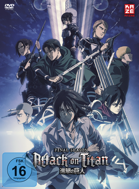 Attack on Titan Final Season - Staffel 4 - DVD 1 mit Sammelschuber (Limited Edition) (2 Discs) - Tetsuro Araki