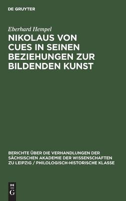 Nikolaus von Cues in seinen Beziehungen zur bildenden Kunst