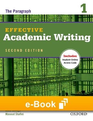 Effective Academic Writing 2e Level 1 Student E-Book