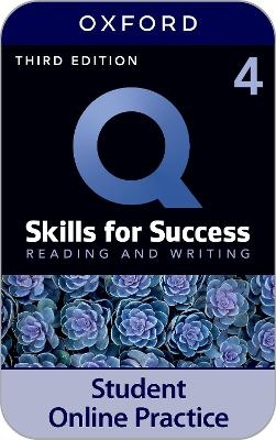 Q Skills for Success Level 4 Reading and Writing iQ Online Practice