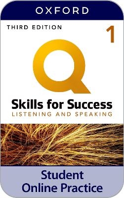 Q Skills for Success Level 1 Listening and Speaking iQ Online Practice -  SCANLON