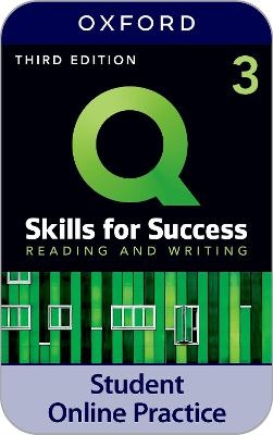 Q Skills for Success Level 3 Reading and Writing iQ Online Practice -  Ward,  Gramer