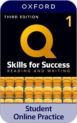 Q Skills for Success Level 1 Reading and Writing iQ Online Practice -  Lynn