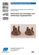 Stechnieten bei einseitiger und beidseitiger Zug&auml;nglichkeit - Christian Kraus, Welf-Guntram Drossel, J&ouml;rg Gehrke, Susanne Friedrich