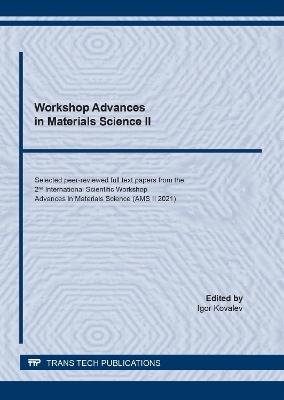 Workshop Advances in Materials Science II - 