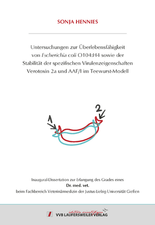 Untersuchungen zur Überlebensfähigkeit von Escherichia coli O104:H4 sowie der Stabilität der spezifischen Virulenzeigenschaften Verotoxin 2a und AAF/I im Teewurst-Modell