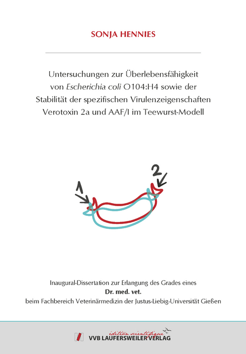 Untersuchungen zur &Uuml;berlebensf&auml;higkeit von Escherichia coli O104:H4 sowie der Stabilit&auml;t der spezifischen Virulenzeigenschaften Verotoxin 2a und AAF/I im Teewurst-Modell - Sonja Hennies