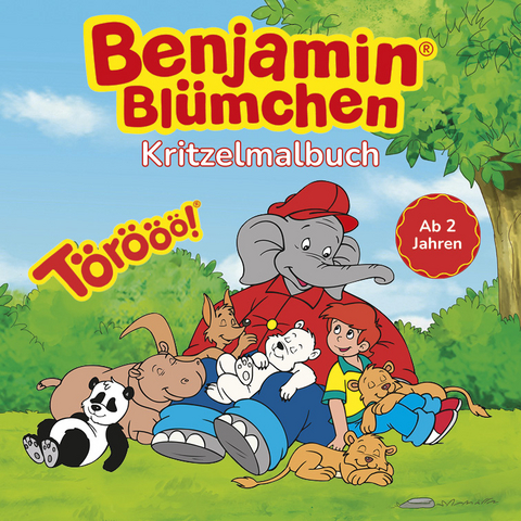 Benjamin Bl&uuml;mchen Kritzelmalbuch - ab 2 Jahren