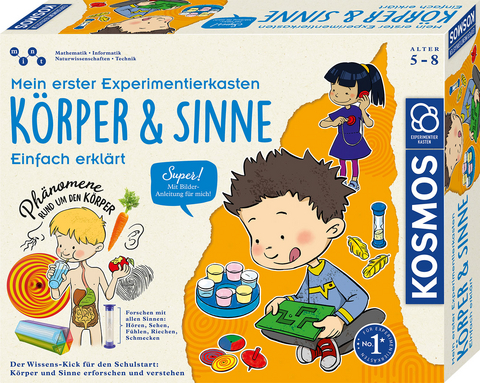 Mein erster Experimentierkasten K&ouml;rper & Sinne