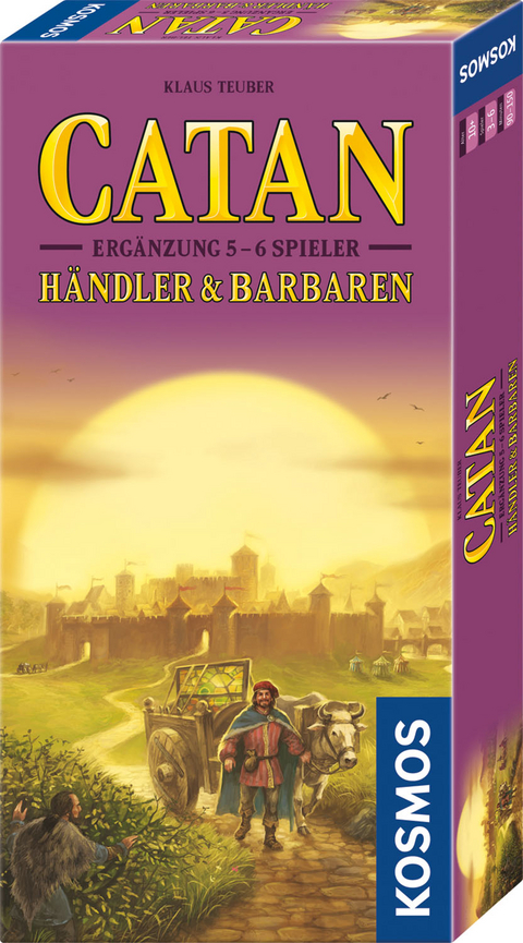 Catan H&auml;ndler & Barbaren Erg&auml;nzung 5/6 Spieler - Klaus Teuber