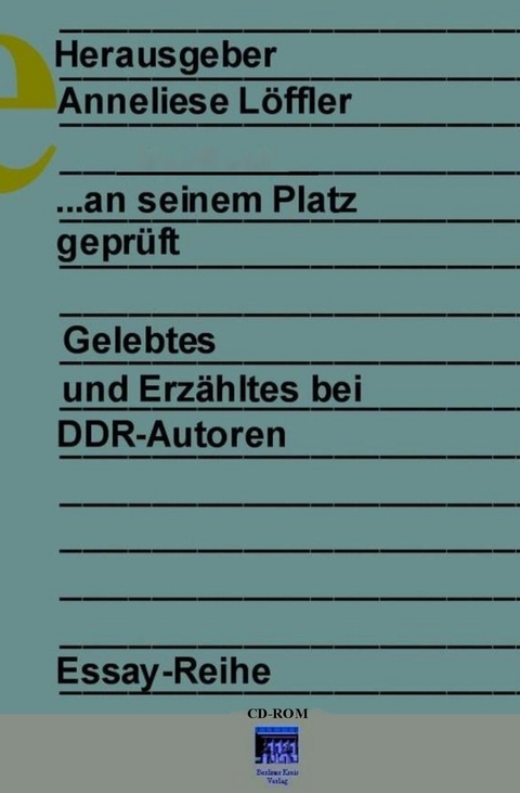 ... an seinem Platz gepr&uuml;ft - Anneliese L&ouml;ffler, Eike-J&uuml;rgen Tolzien