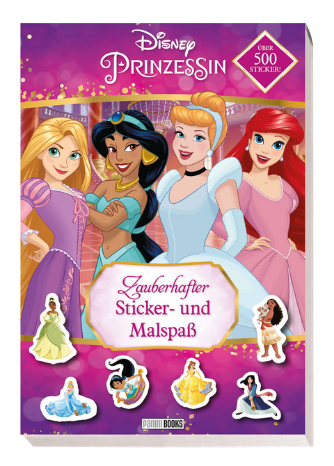 Disney Prinzessin: Zauberhafter Sticker- und Malspa&szlig; -  Panini