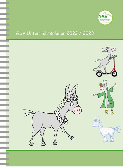 GSV Unterrichtsplaner Lehrerkalender f&uuml;r Grundschullehrer (DIN A5) 2022/23, Wire-O-Ringbindung