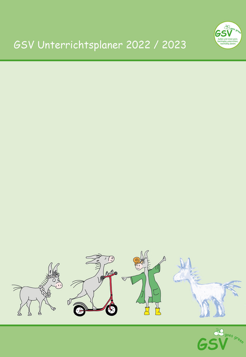 GSV Unterrichtsplaner Lehrerkalender f&uuml;r Grundschullehrer (DIN A4) 2022/23