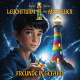 Leuchtturm der Abenteuer 1 Freunde in Gefahr - Spannendes und lustiges H&ouml;rbuch f&uuml;r Kinder ab 8-10 Jahren f&uuml;r Jungen und M&auml;dchen - Karim Pieritz