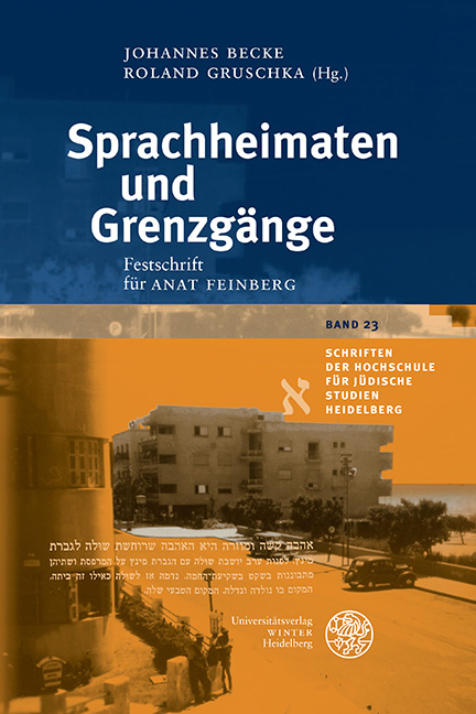 Sprachheimaten und Grenzg&auml;nge - 