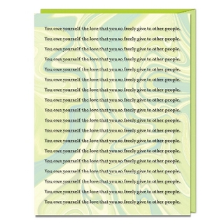 6-Pack Alex Elle for Em & Friends You Owe Yourself Love Card