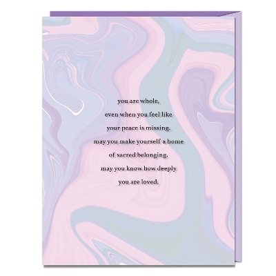 6-Pack  Alex Elle for Em & Friends You Are Whole Card - 