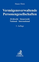 Verm&ouml;gensverwaltende Personengesellschaften - 