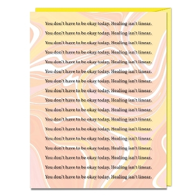 6-Pack Alex Elle for Em & Friends You Don't Have to be Okay Card - 