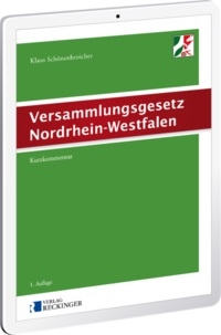 Versammlungsgesetz Nordrhein-Westfalen - Digital