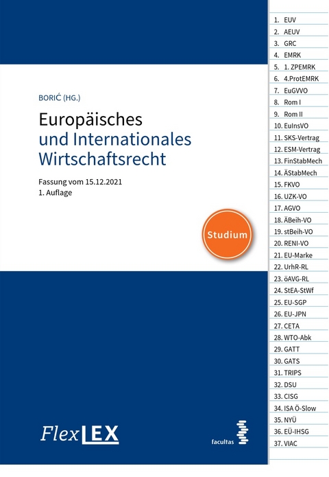 FlexLex Europ&auml;isches und Internationales Wirtschaftsrecht | Studium - 