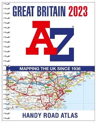Great Britain A-Z Handy Road Atlas 2023 (A5 Spiral)