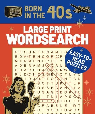 Born in the 40s Large Print Wordsearch - Eric Saunders