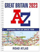 Great Britain A-Z Road Atlas 2023 (A4 Spiral) - A-Z Maps