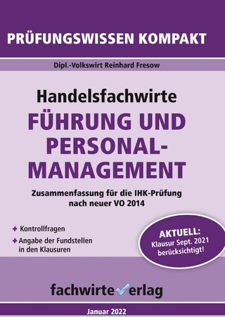 Handelsfachwirte: Führung und Personalmanagement