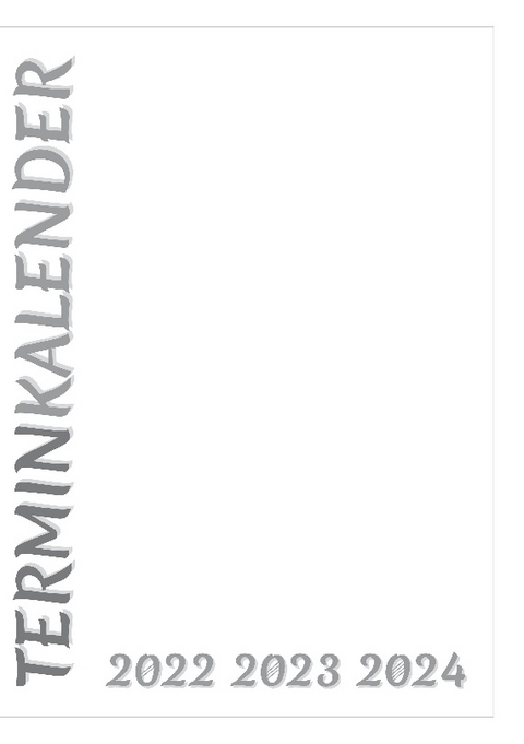 Terminplaner Terminkalender - f&uuml;r 3 Jahre - 2022 2023 2024 - simpel universell &uuml;bersichtlich - natalias-kosmetikstudio.com natalias-kosmetikstudio.com